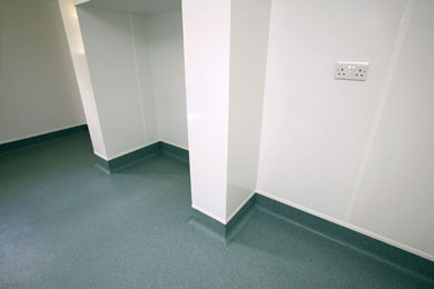 Altro Whiterock hygienic wall cladding picture